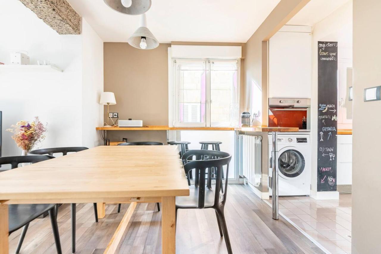 Apartamento Piso En Zarauz Centro A 100M De La Playa Exterior foto